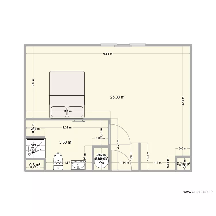 Berthelot. Plan de 5 Pièces et 32 m² Berthelot. Plan de 5 Pièces et 32 m²