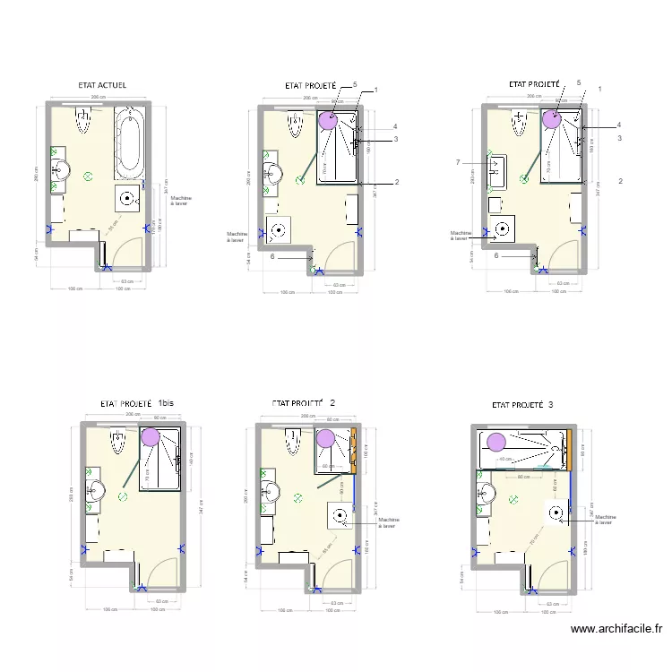 dossier MICHEL. Plan de 0 pièce et 0 m2
