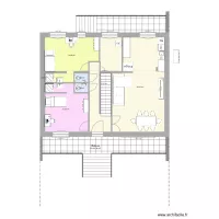 RDC 2 ch  2 Wc + 2 SDB + Cuisine salon