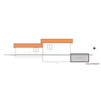 fa&ccedil;ade maison cot&eacute; Nord avant travaux