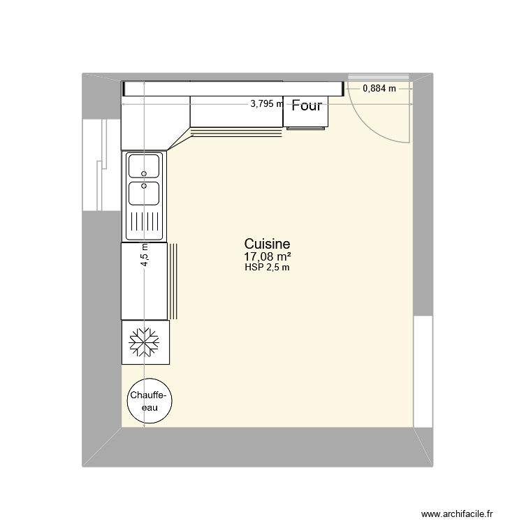 cuisine 2. Plan de 0 pièce et 0 m2