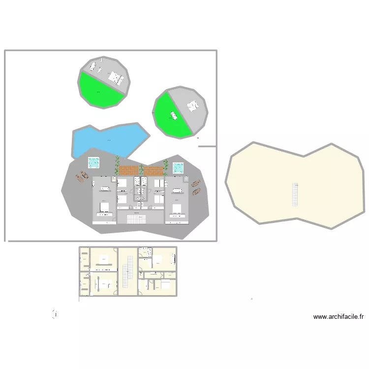 Villa AGUA 1er étage V3. Plan de Villa AGUA 1er étage V3. Plan de