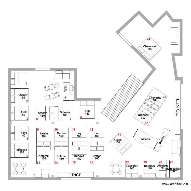 TOULOUSE. Plan de 0 pièce et 0 m2
