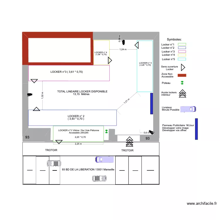 LOCAL93 LIBERATION AMÉNAGEMENT 6. Plan de LOCAL93 LIBERATION AMÉNAGEMENT 6. Plan de