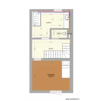 Plan R+1 tourcoing actuel