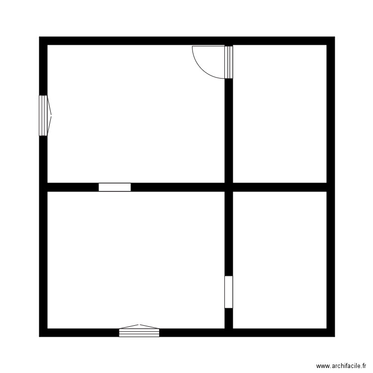 LACROIX. Plan de 12 pièces et 136 m2