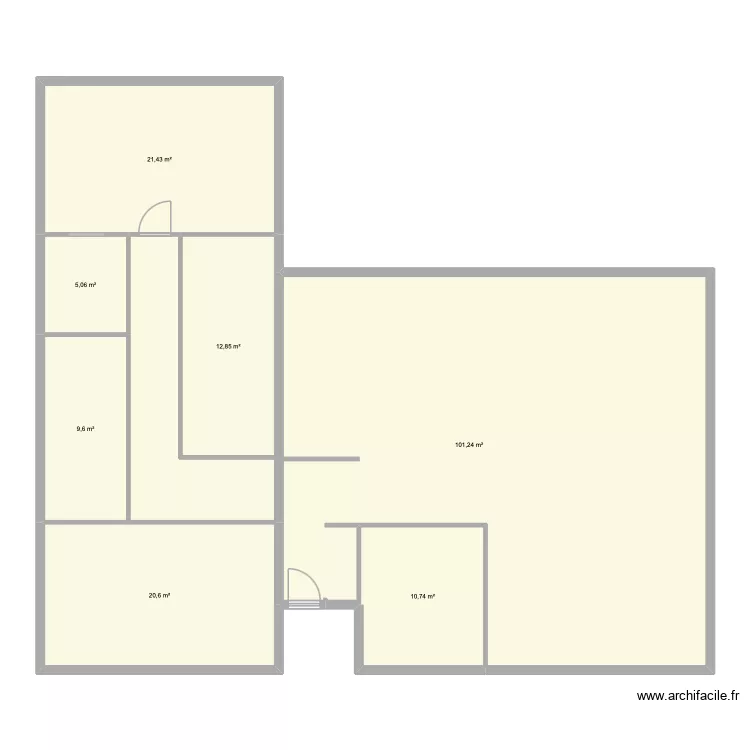 plan 1. Plan de 7 Pièces et 182 m² plan 1. Plan de 7 Pièces et 182 m²