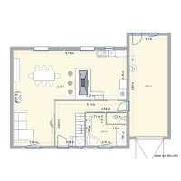 Rez de chaussé meublé