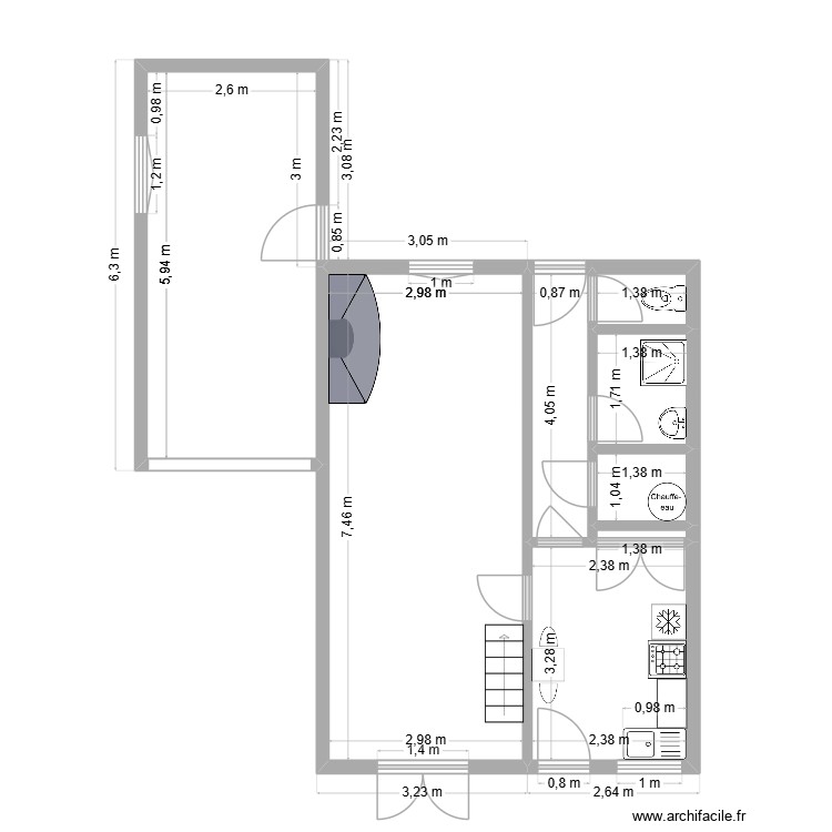 Fromentine. Plan de 0 pièce et 0 m2