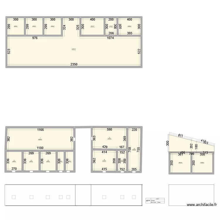 CUVE BETON CREISSES N1. Plan de 