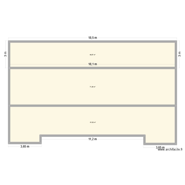 Plan Fenay. Plan de 3 pièces et 182 m2