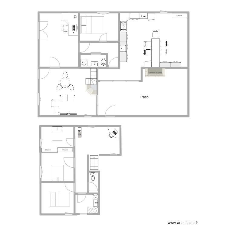 plan verger. Plan de 0 pièce et 0 m2