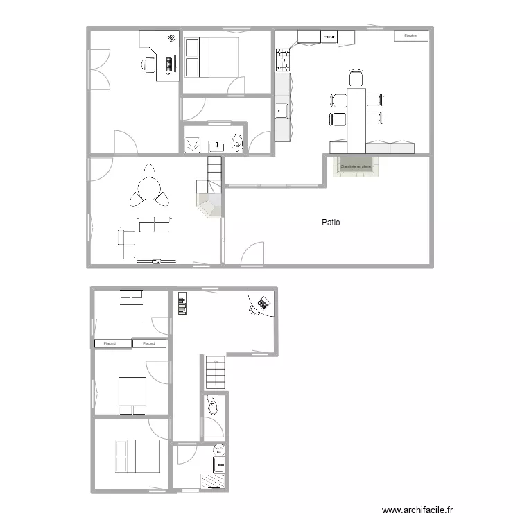 plan verger. Plan de plan verger. Plan de