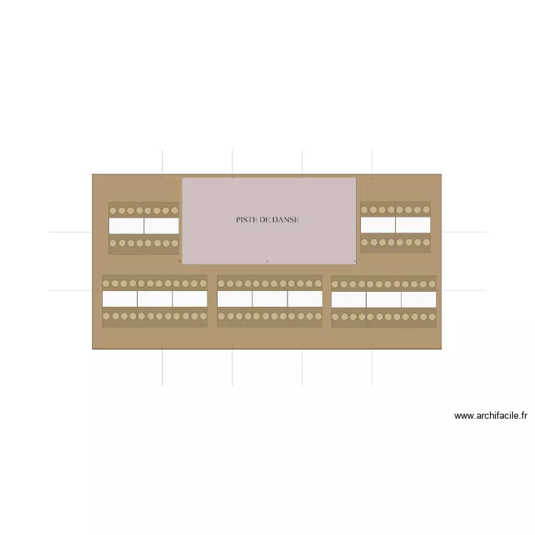 Williams Samuel - 200m&sup2; avec plancher et mobilier. Plan de 