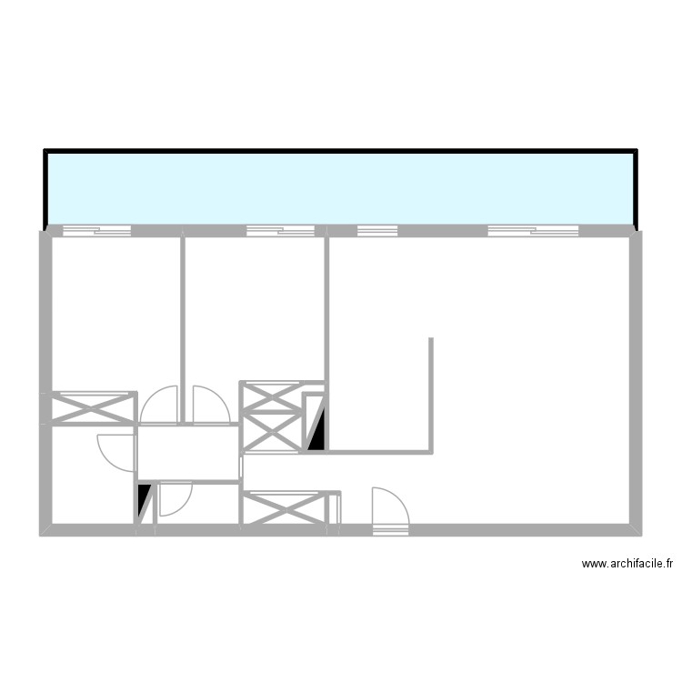 T3 STRUNA. Plan de 28 pièces et 95 m2