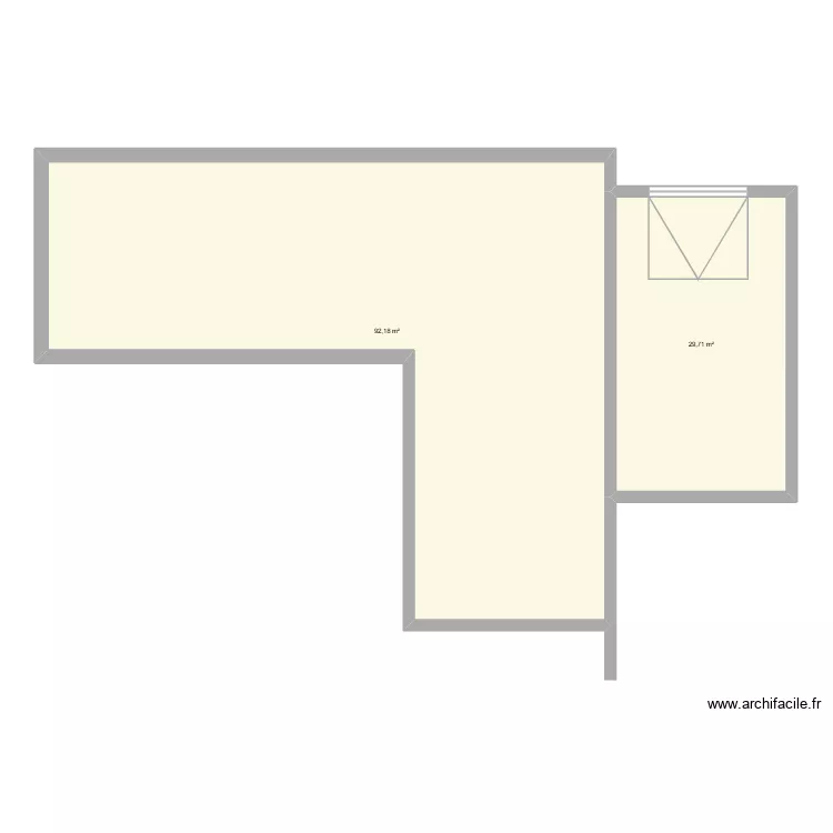 ac 1. Plan de 2 Pièces et 122 m² ac 1. Plan de 2 Pièces et 122 m²