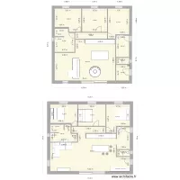 Plan maison 105m2