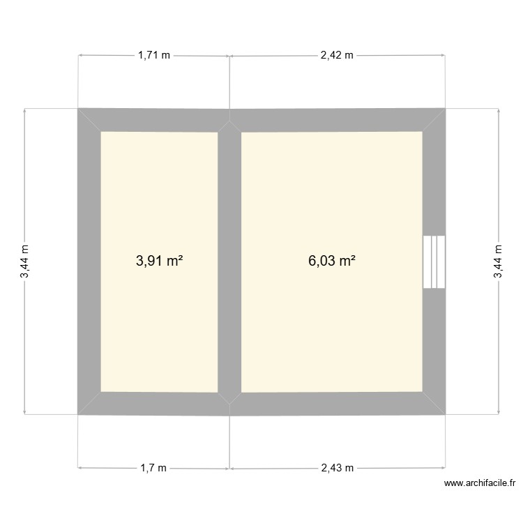 test. Plan de 0 pièce et 0 m2