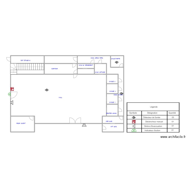 Plan AKwa RDC inc ex. Plan de 0 pièce et 0 m2