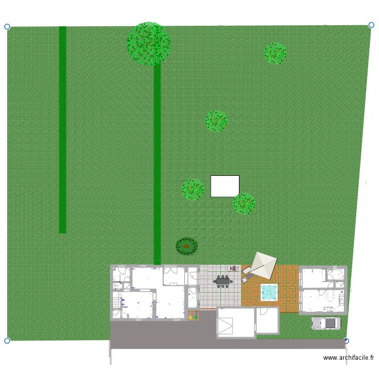 Maison annex Electricite officiel. Plan de 29 pièces et 326 m2