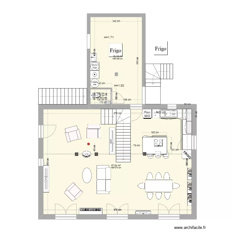 Rouret RdC V20. Plan de 