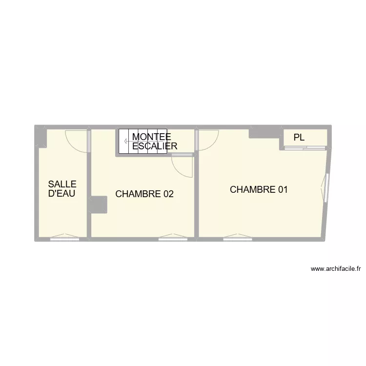 PLAN CODOGNAN ETAGE AM. Plan de PLAN CODOGNAN ETAGE AM. Plan de