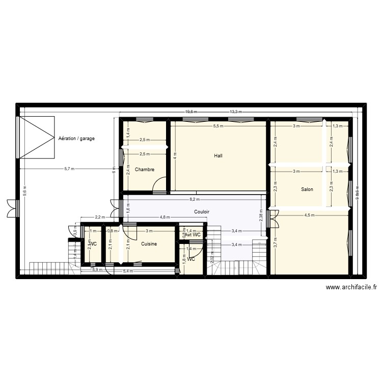 plan de terrain 10mx20m Client 36 66 49 05. Plan de 16 pièces et 169 m2