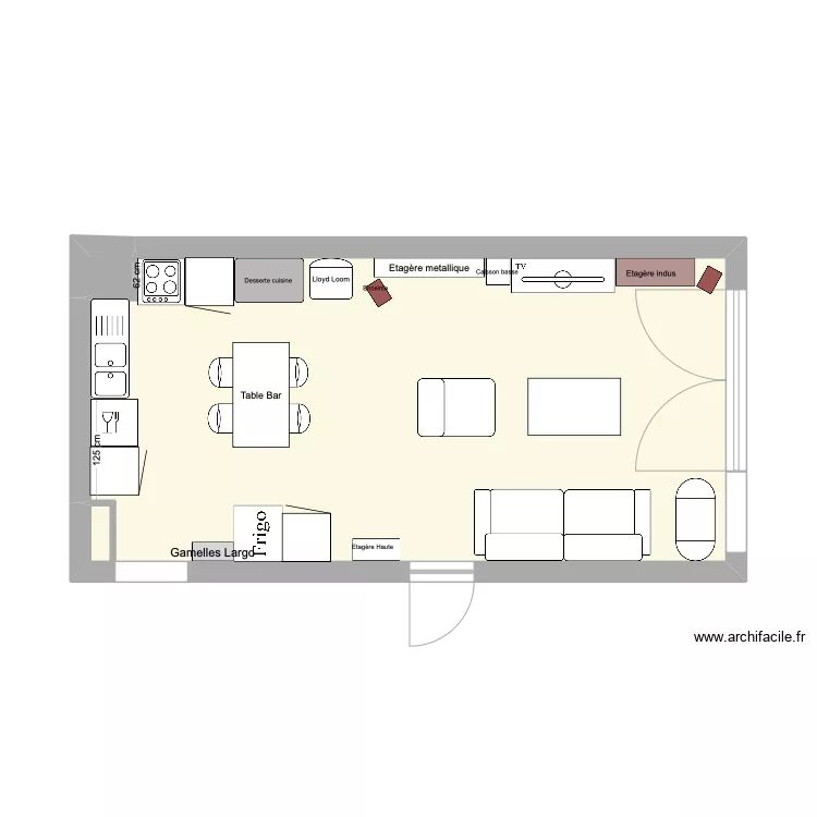 Main Room 2. Plan de 