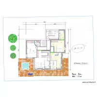 REZ JARDIN V2 esc centr 3CH+SAUNA 