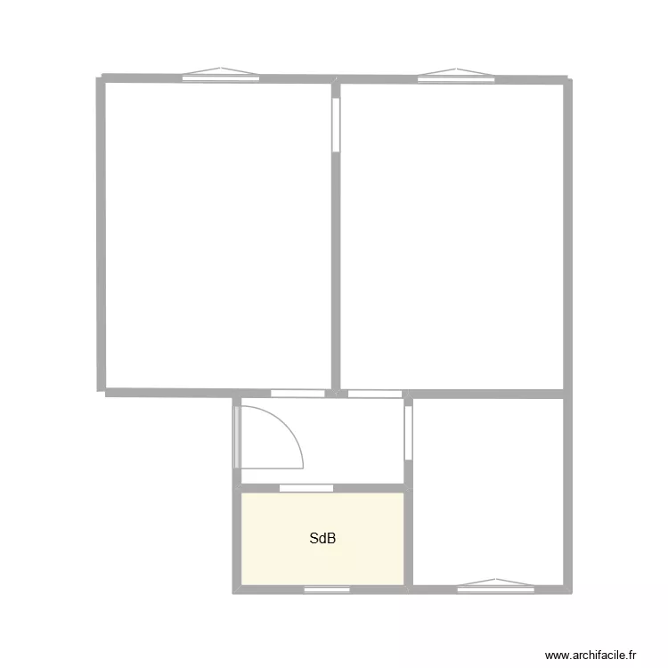 plan1. Plan de 1 et 3 m² plan1. Plan de 1 et 3 m²