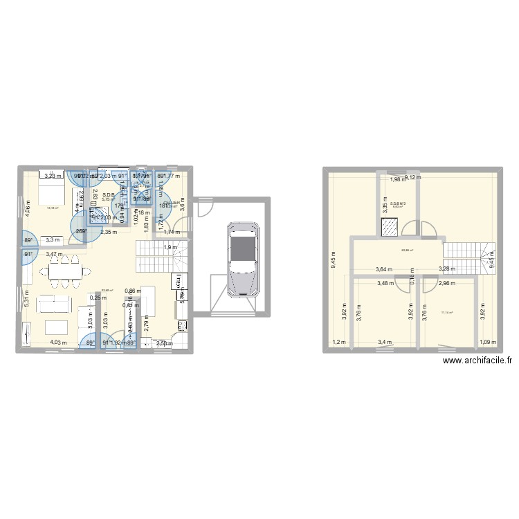 plan soultz N°39-4. Plan de 9 pièces et 171 m2
