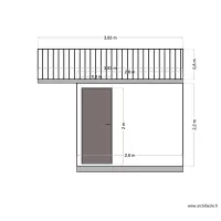 Plan de coupe - largeur - vue Marius Cottier