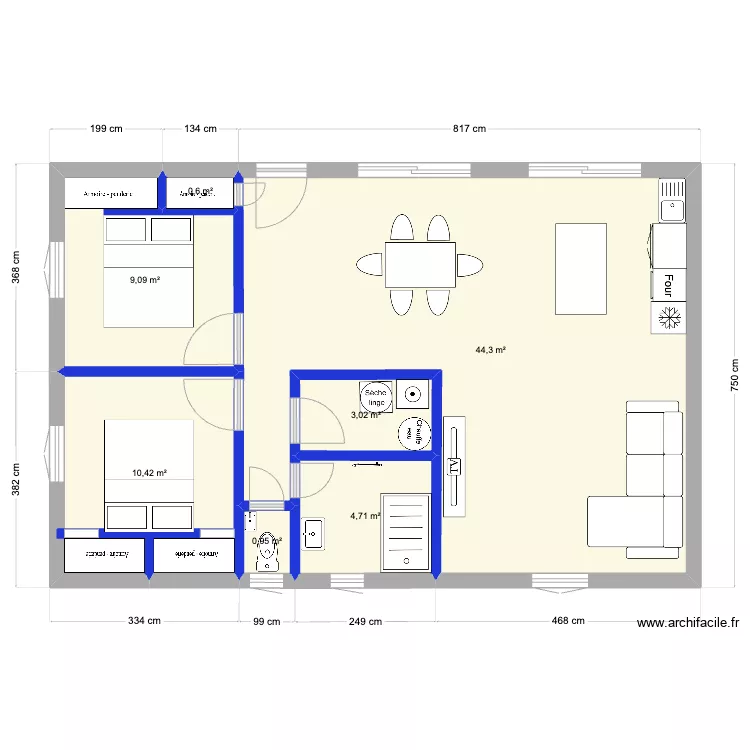 garage Hugues v4. Plan de garage Hugues v4. Plan de