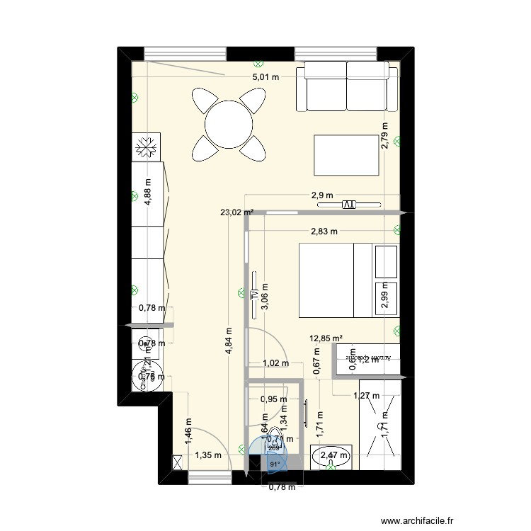 Jacobeys T2. Plan de 0 pièce et 0 m2