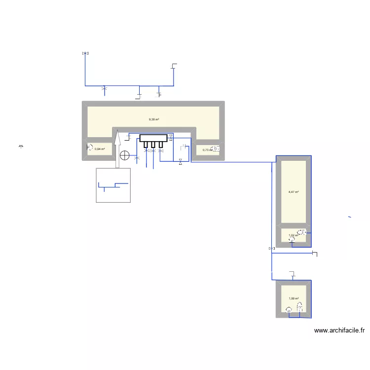 Ministère de la santé 2. Plan de 6 et 19 m² Ministère de la santé 2. Plan de 6 et 19 m²