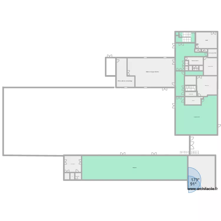 RDC Neige V2. Plan de 29 et 864 m² RDC Neige V2. Plan de 29 et 864 m²