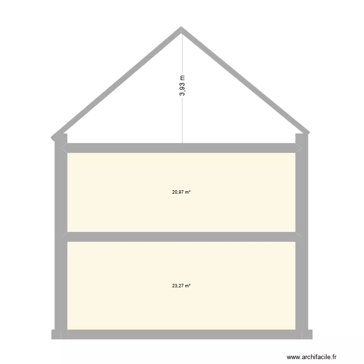 natura coupe. Plan de 2 et 44 m² natura coupe. Plan de 2 et 44 m²