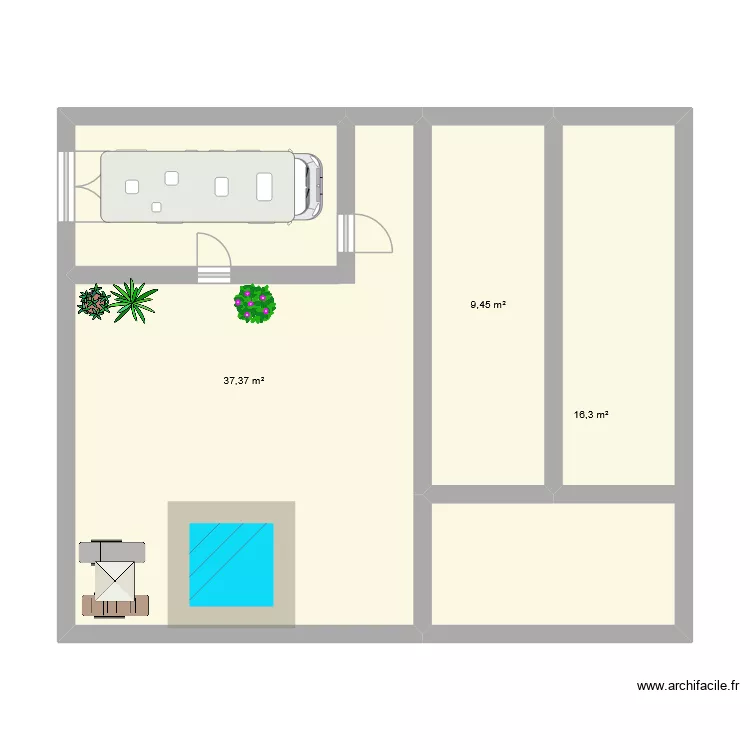 oladelehorizon2060. Plan de 3 et 63 m² oladelehorizon2060. Plan de 3 et 63 m²