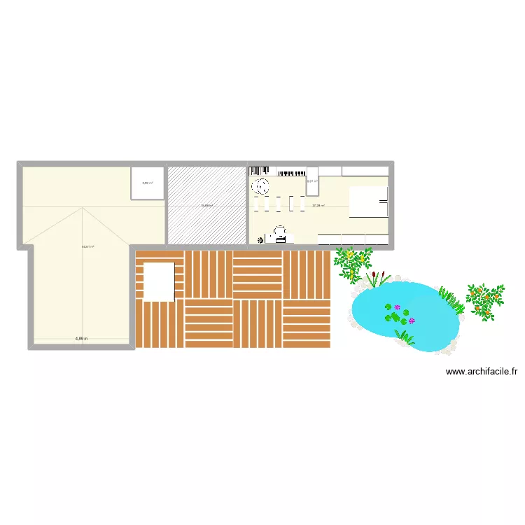 Maison des Quesne 2. Plan de 11 pièces et 197 m²