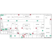 VS BREST plan d\'&eacute;vacuation