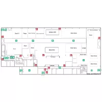 VS BREST plan d\'évacuation