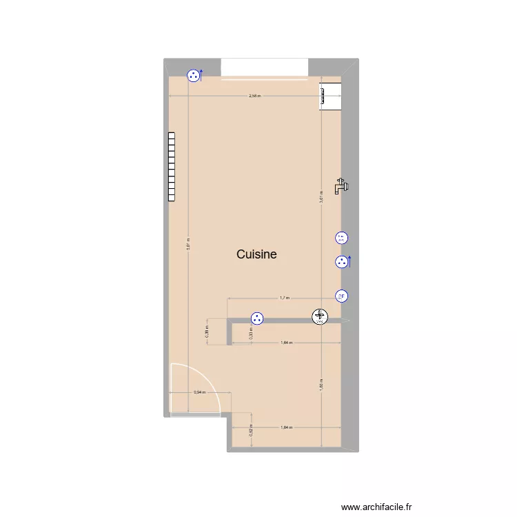 Marion_Cuisine. Plan de 1 et 14 m² Marion_Cuisine. Plan de 1 et 14 m²