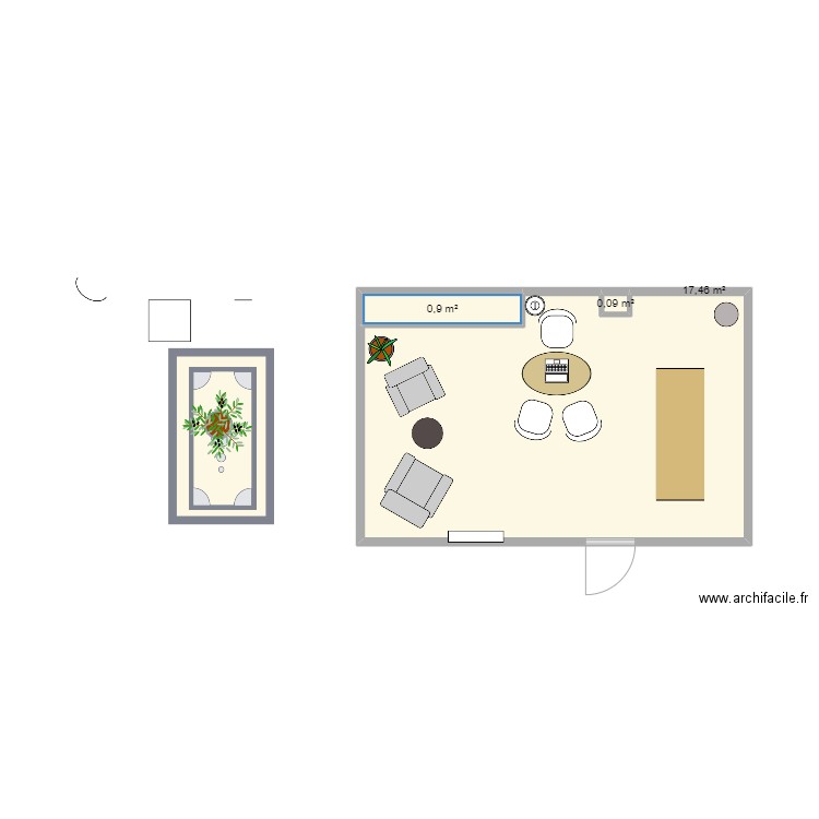 CABINET. Plan de 0 pièce et 0 m2