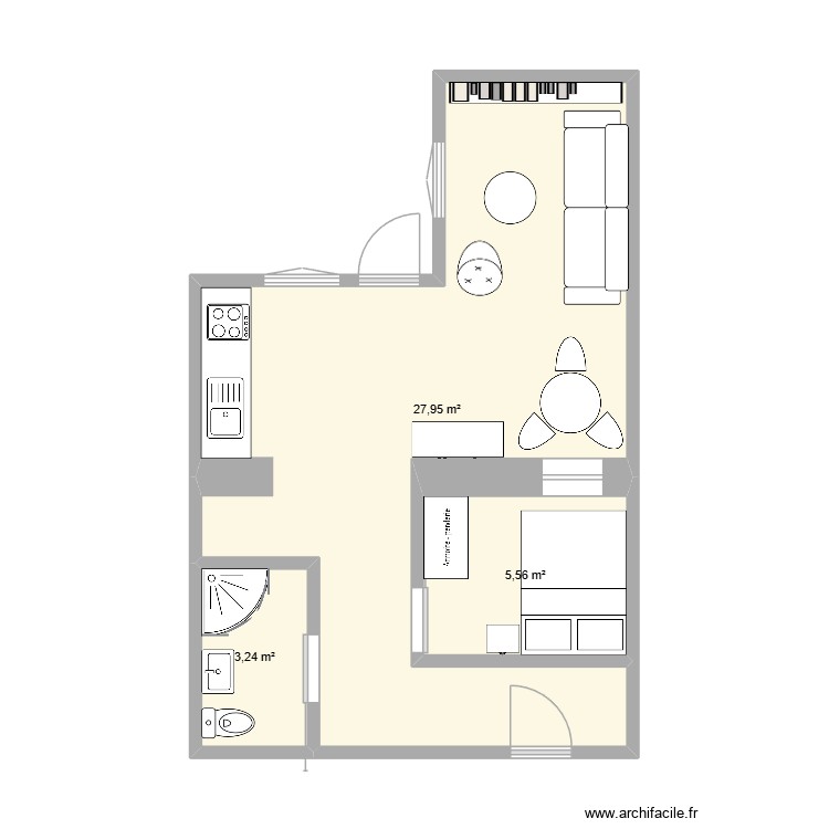 rez de chaussee monte carlo. Plan de 0 pièce et 0 m2