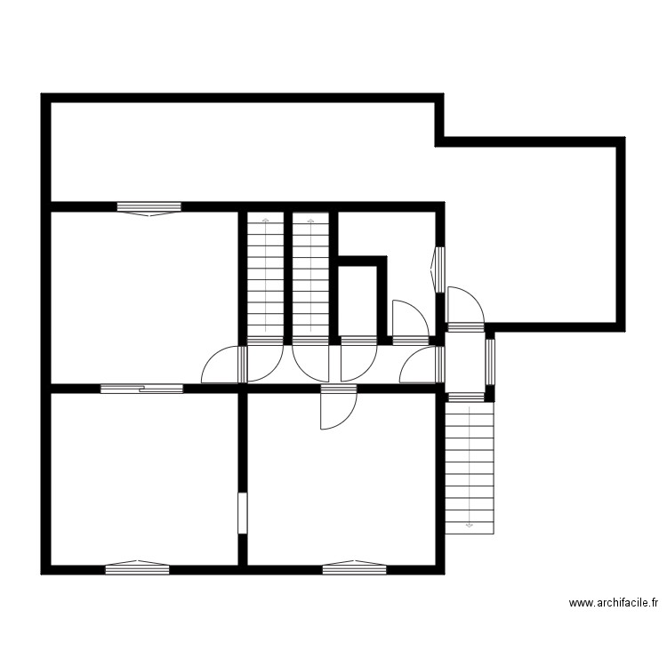 petitcolin mecrin. Plan de 26 pièces et 275 m2