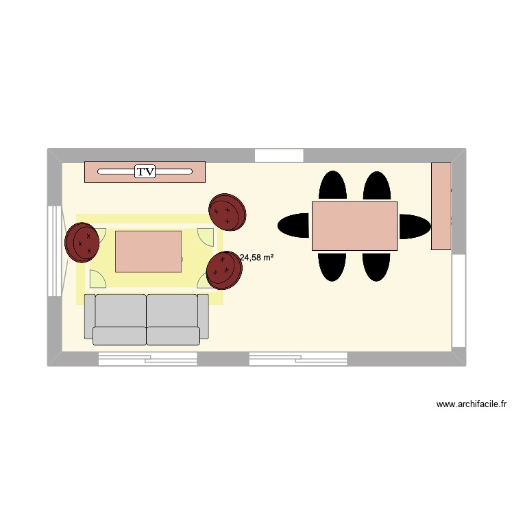 SEJOUR. Plan de 0 pièce et 0 m2