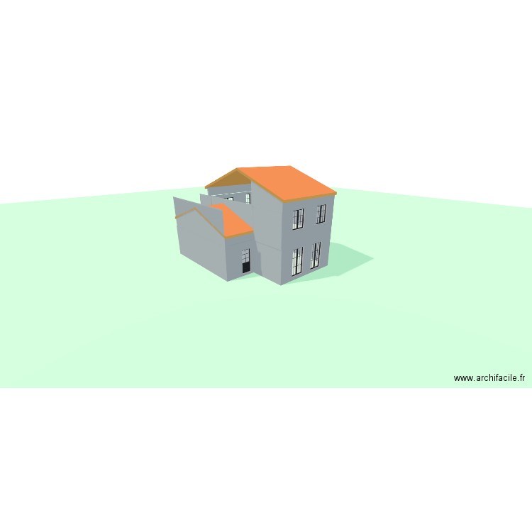 laura coco. Plan de 4 pièces et 136 m2