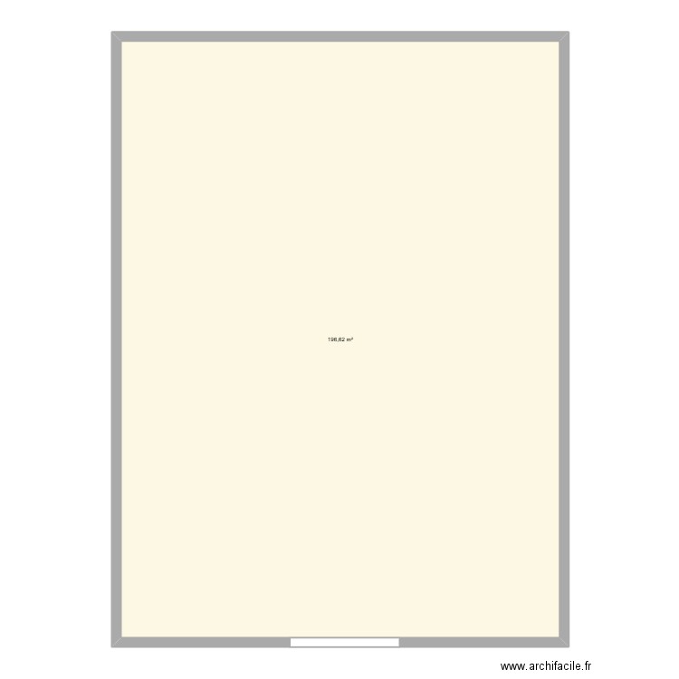 Marionnaud. Plan de 1 pièce et 197 m2