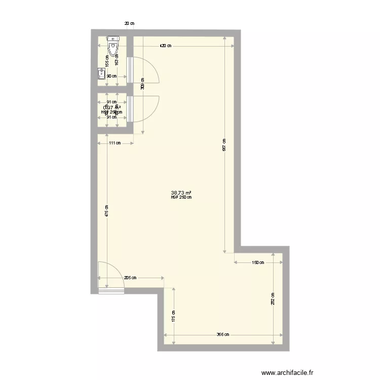 Zoran Drancy projet 3. Plan de 