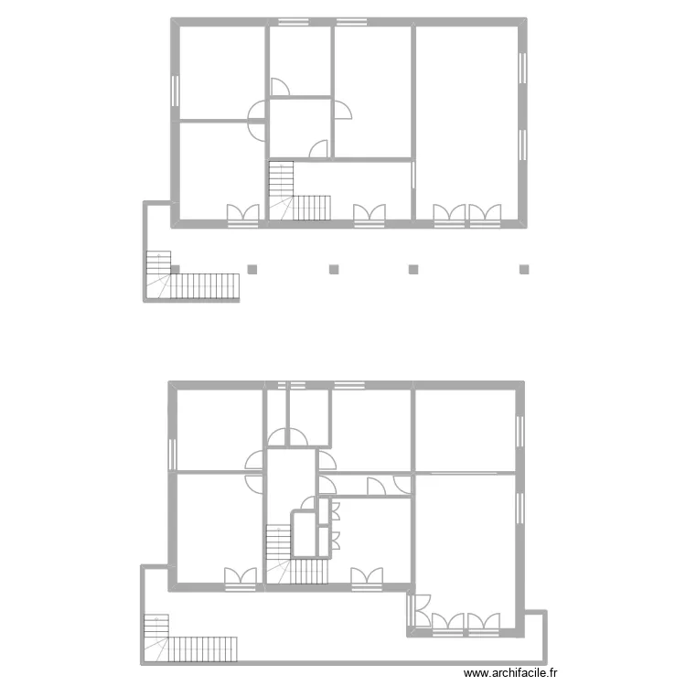 MARION 1/80e. Plan de 14 et 188 m² MARION 1/80e. Plan de 14 et 188 m²